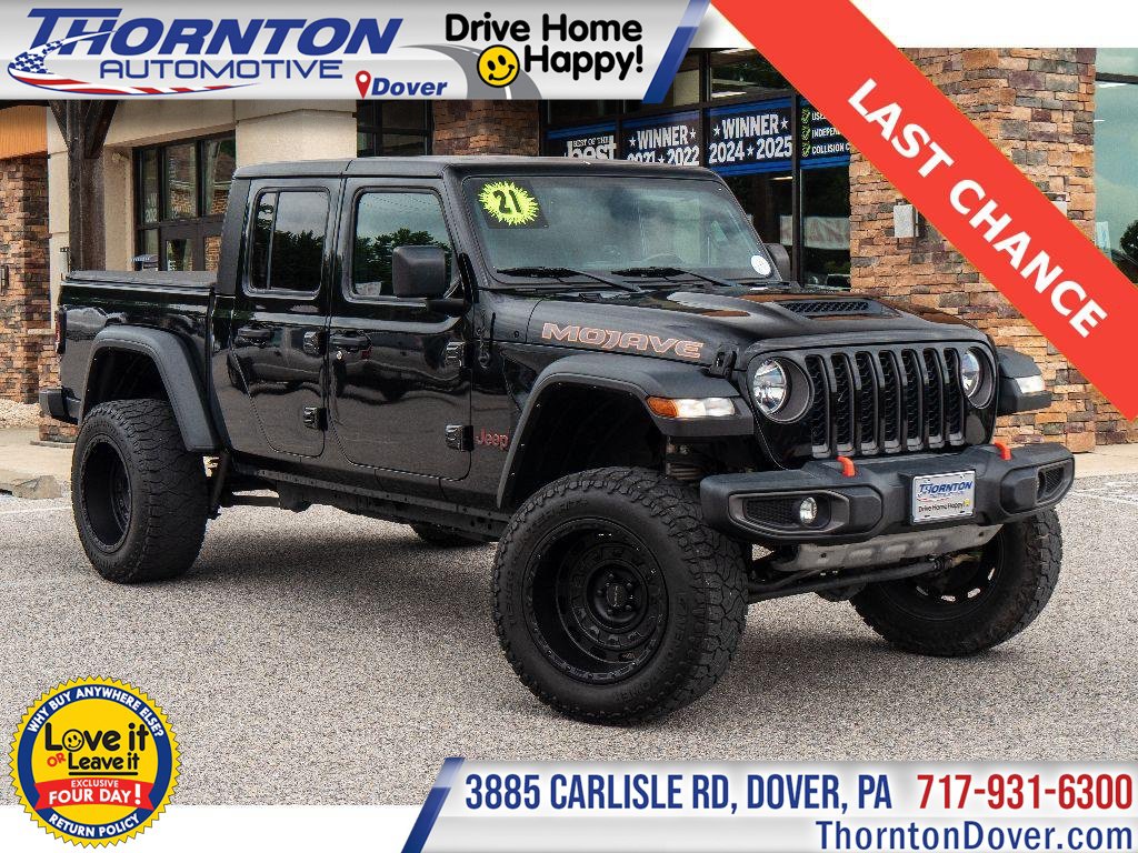 Used 2021 Jeep Gladiator Mojave w/ Cold Weather Group