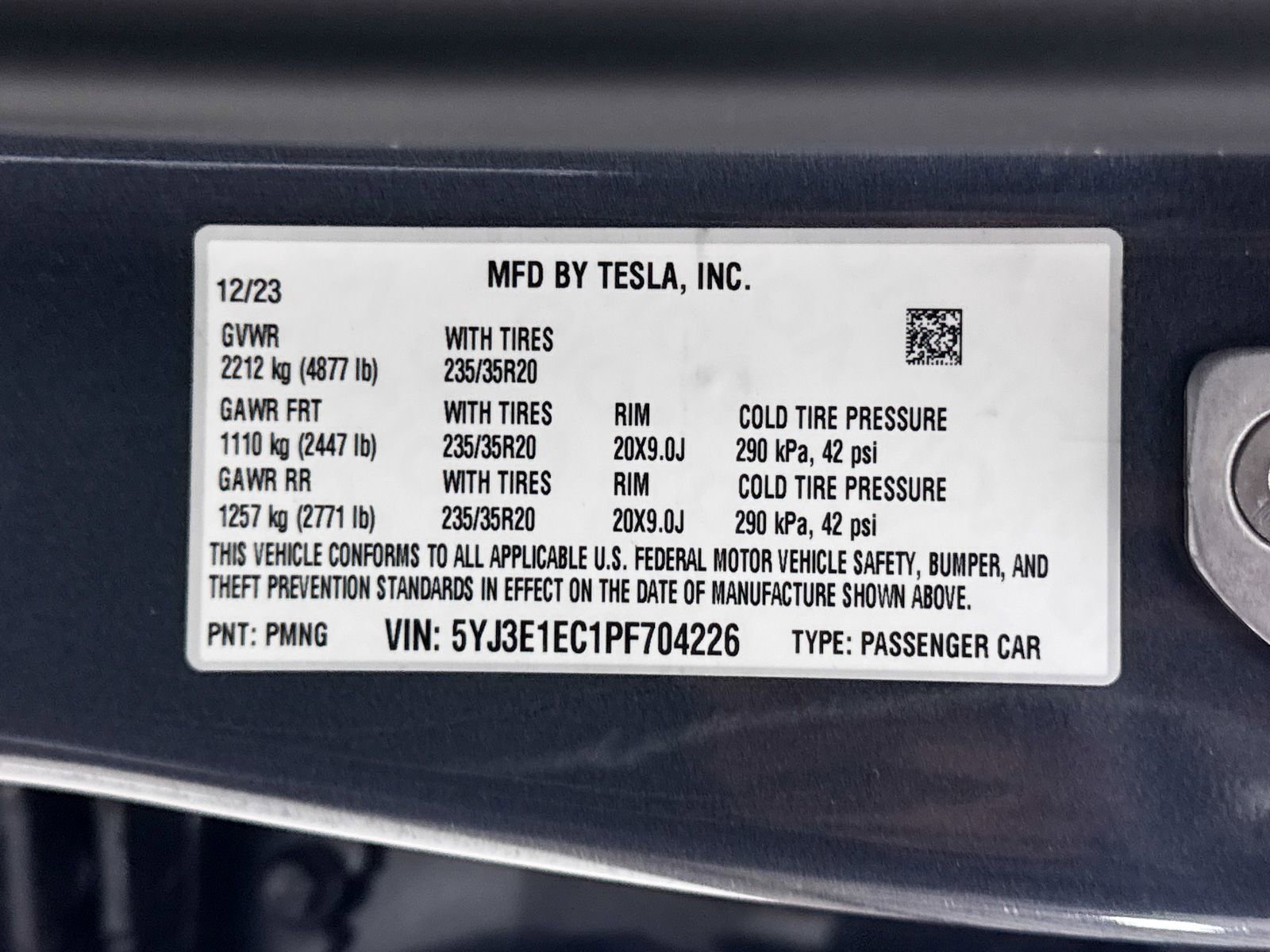 Used 2023 Tesla Model 3 Performance image 38