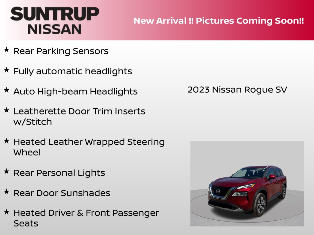 Certified 2023 Nissan Rogue SV w/ SV Premium B Package AWD/4WD image 12