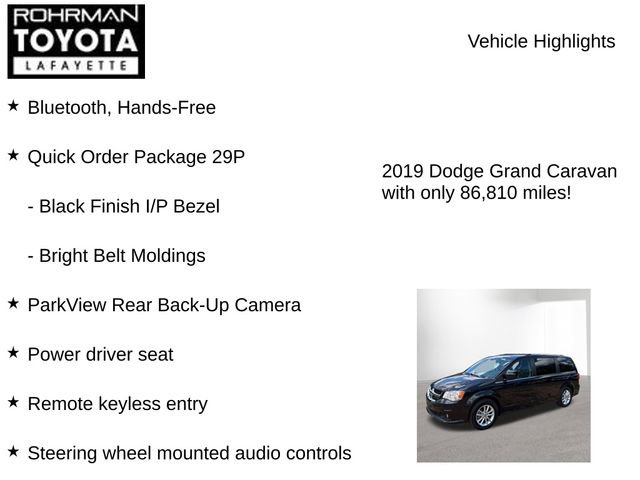 Used 2019 Dodge Grand Caravan SXT FWD image 7