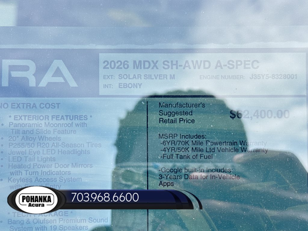 New 2026 Acura MDX A-Spec AWD/4WD image 40