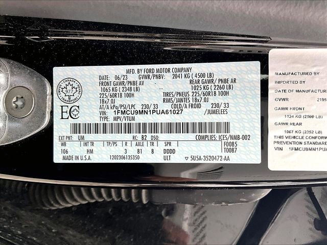 Used 2023 Ford Escape ST-Line image 34