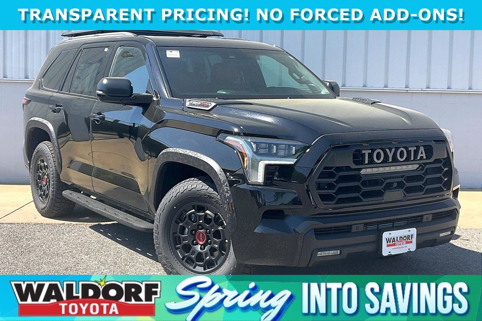 New 2026 Toyota Sequoia TRD Pro
