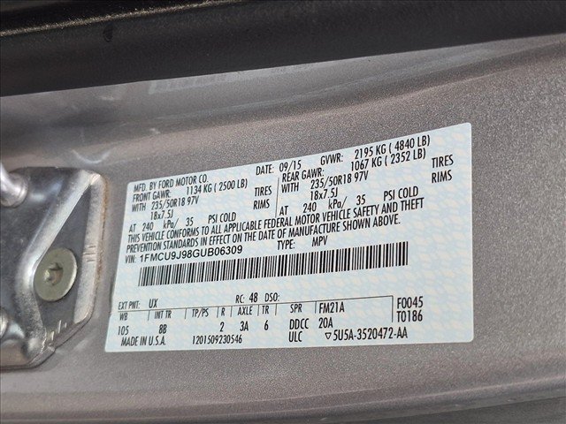 Used 2016 Ford Escape Titanium AWD/4WD image 14