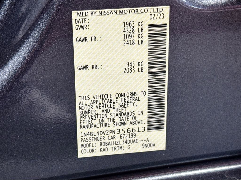 Used 2023 Nissan Altima 2.5 SV w/ SV Premium Package image 25