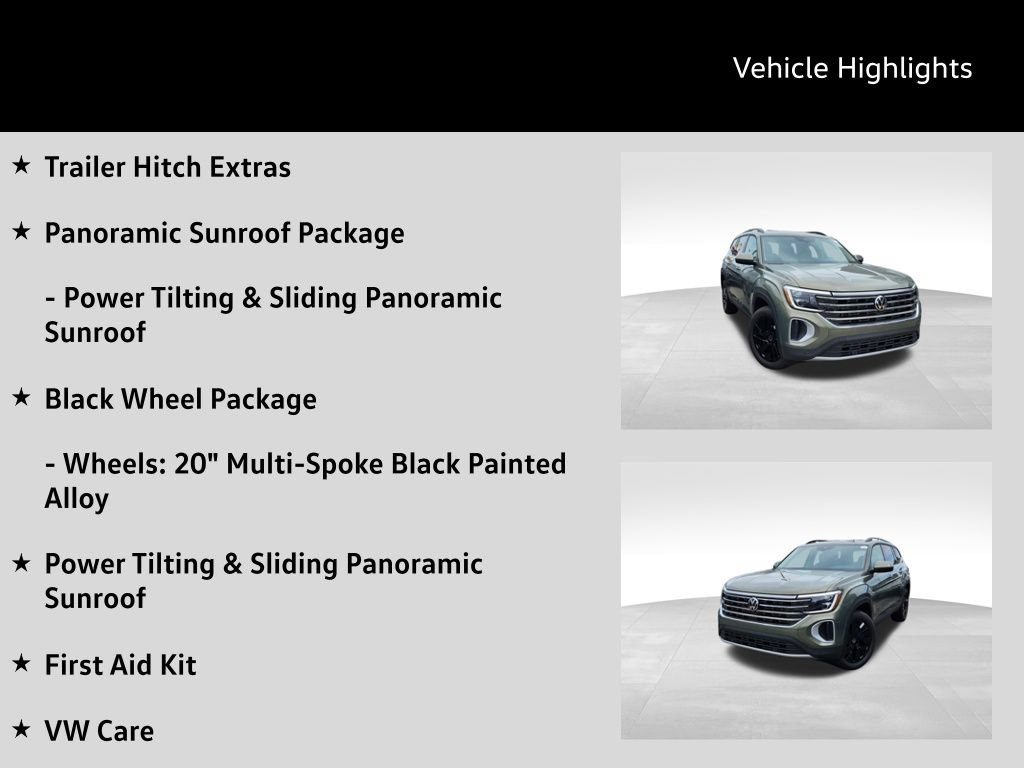 New 2026 Volkswagen Atlas SE AWD/4WD image 17
