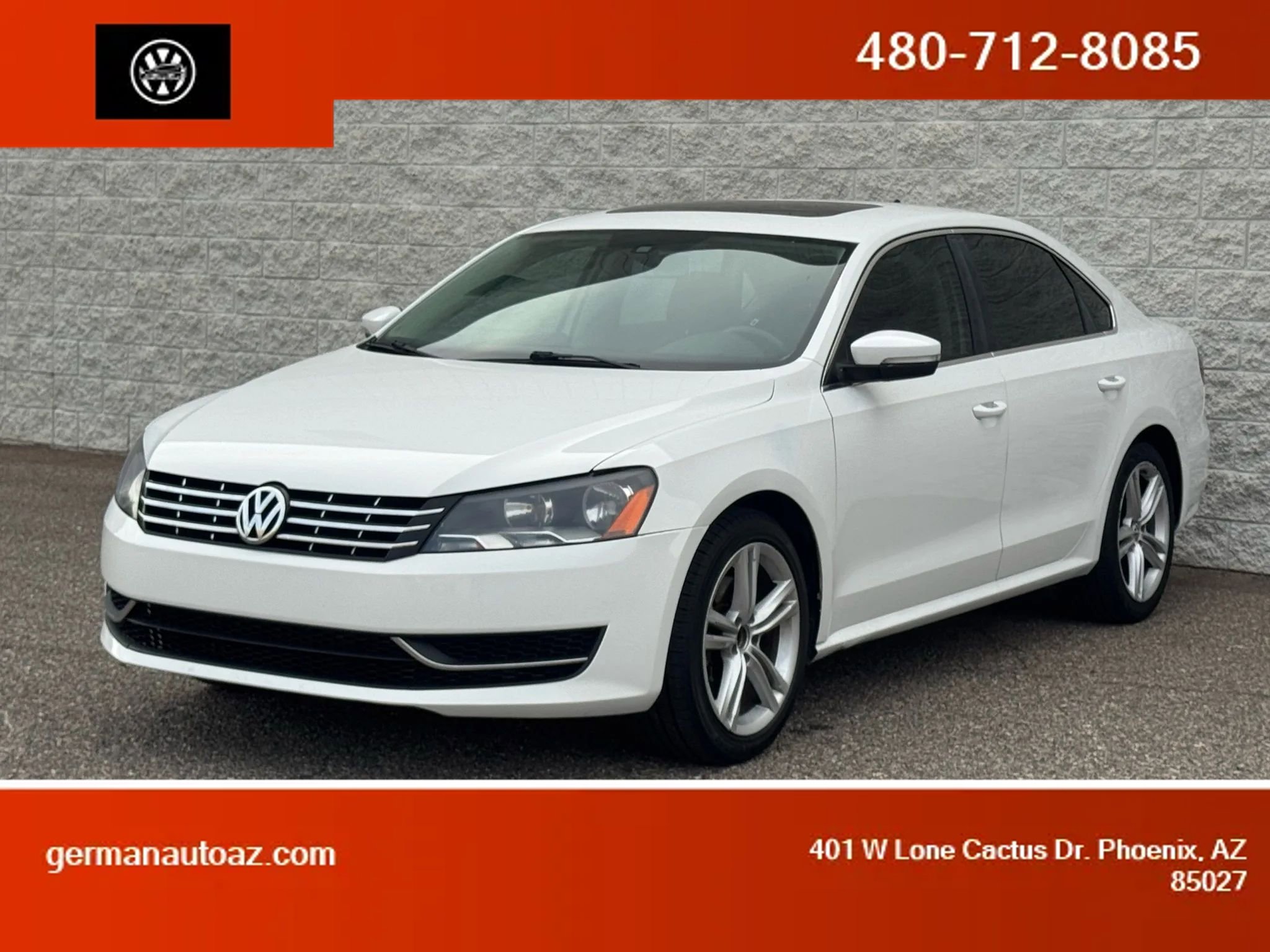 Used 2015 Volkswagen Passat TDI SE FWD image 1