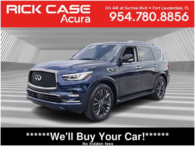 Used 2021 INFINITI QX80 Premium Select w/ Cargo Package