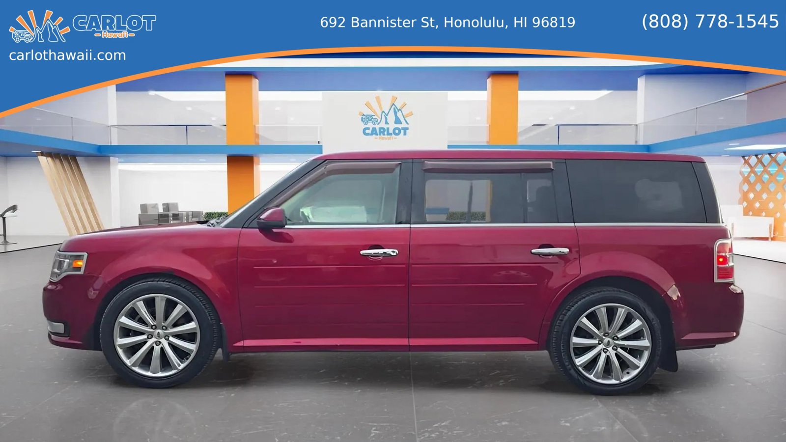 Used 2014 Ford Flex Limited w/ Equipment Group 302A AWD/4WD image 10