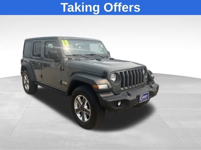 Used 2019 Jeep Wrangler Unlimited Sport w/ Cold Weather Group image 1