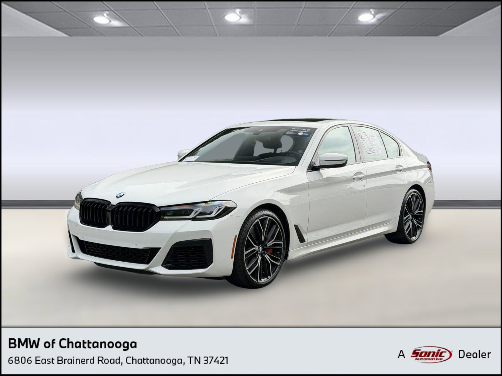 Certified 2023 BMW 540i w/ M Sport Package RWD image 1