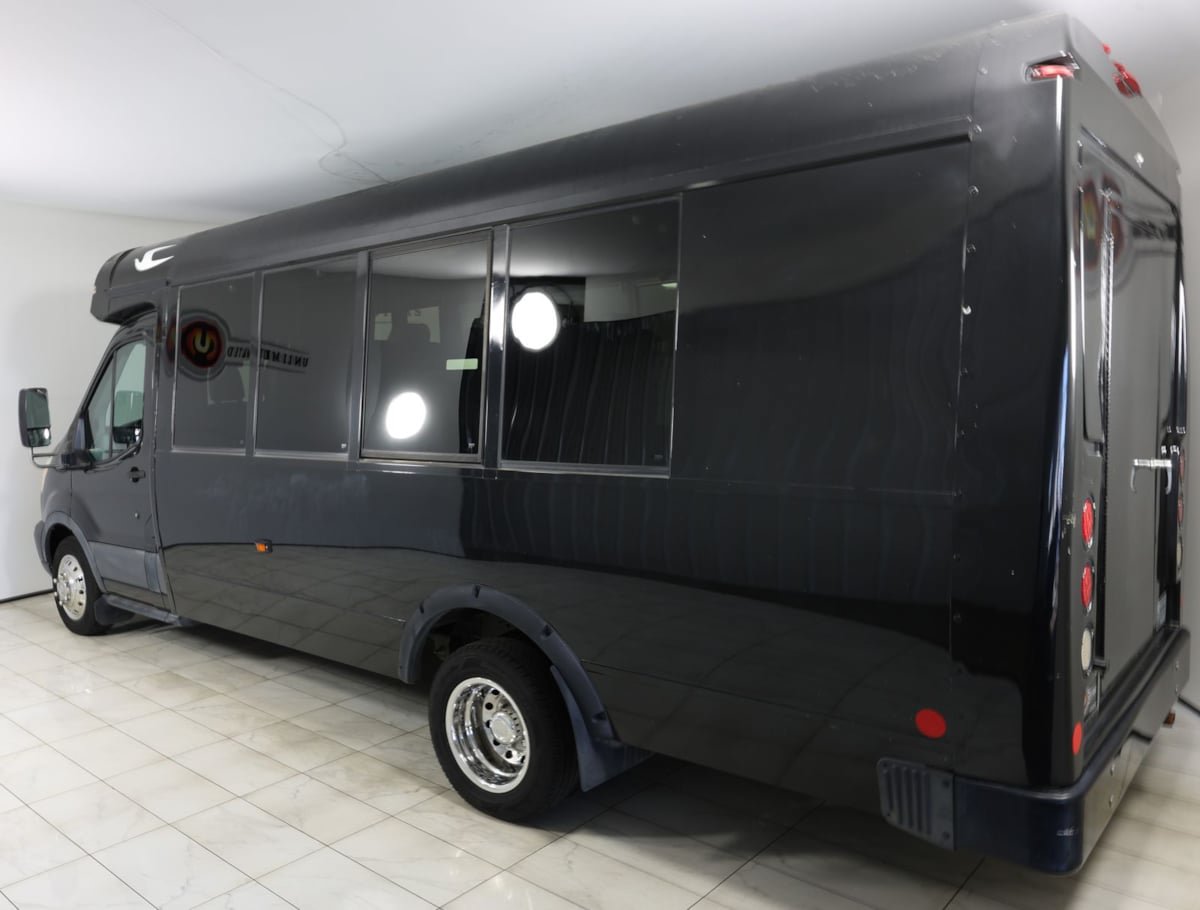 Used 2015 Ford Transit 350 156 DRW w/ Shuttle Bus Prep Package RWD image 4