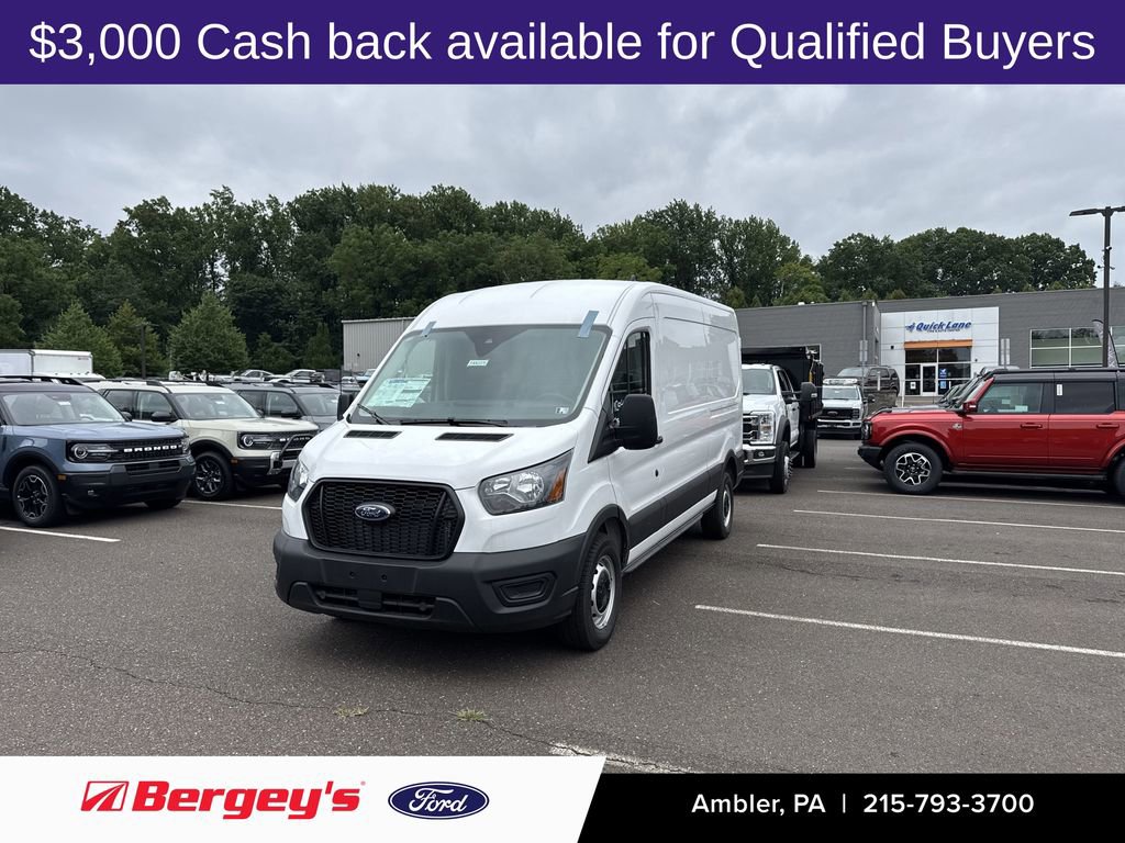 New 2025 Ford Transit 250 148 Medium Roof w/ Load Area Protection Package