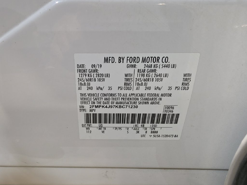 Used 2019 Ford Edge SEL w/ Equipment Group 201A AWD/4WD image 25