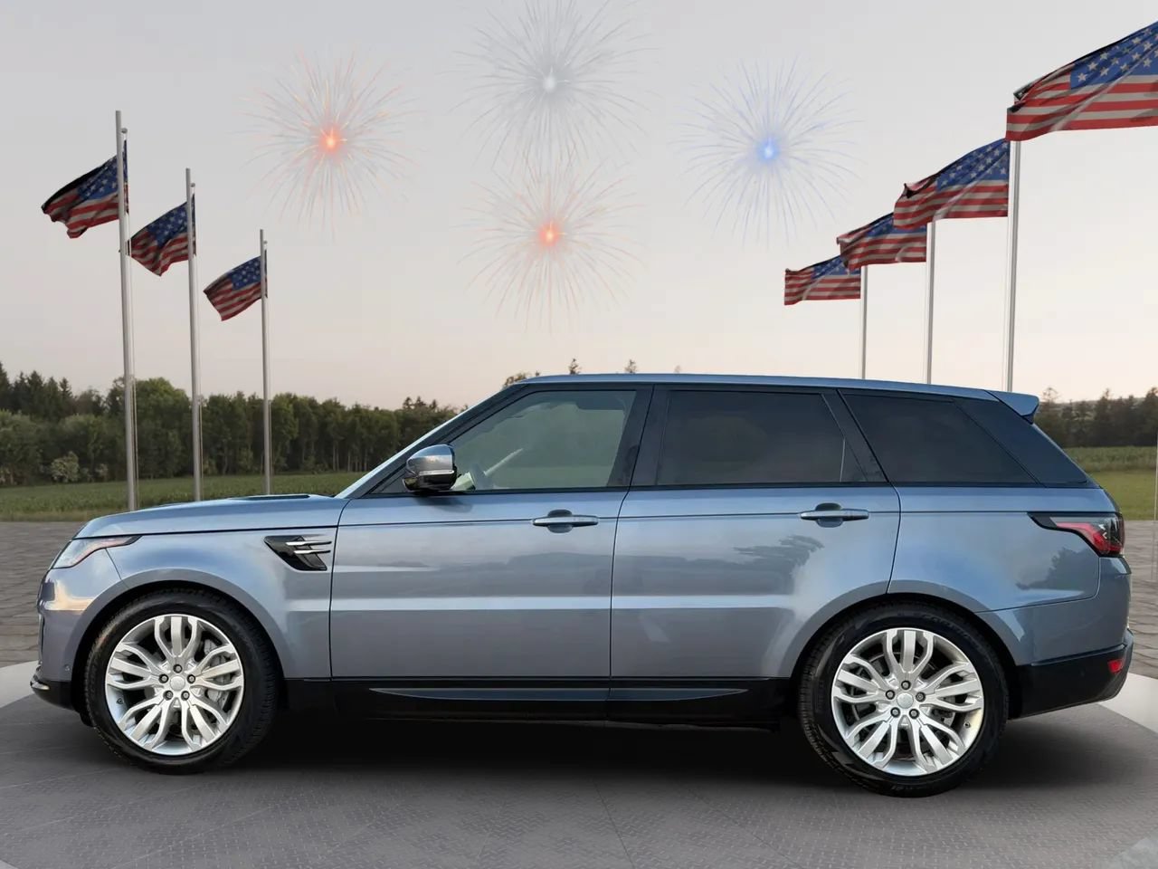 Used 2020 Land Rover Range Rover Sport HSE AWD/4WD image 10