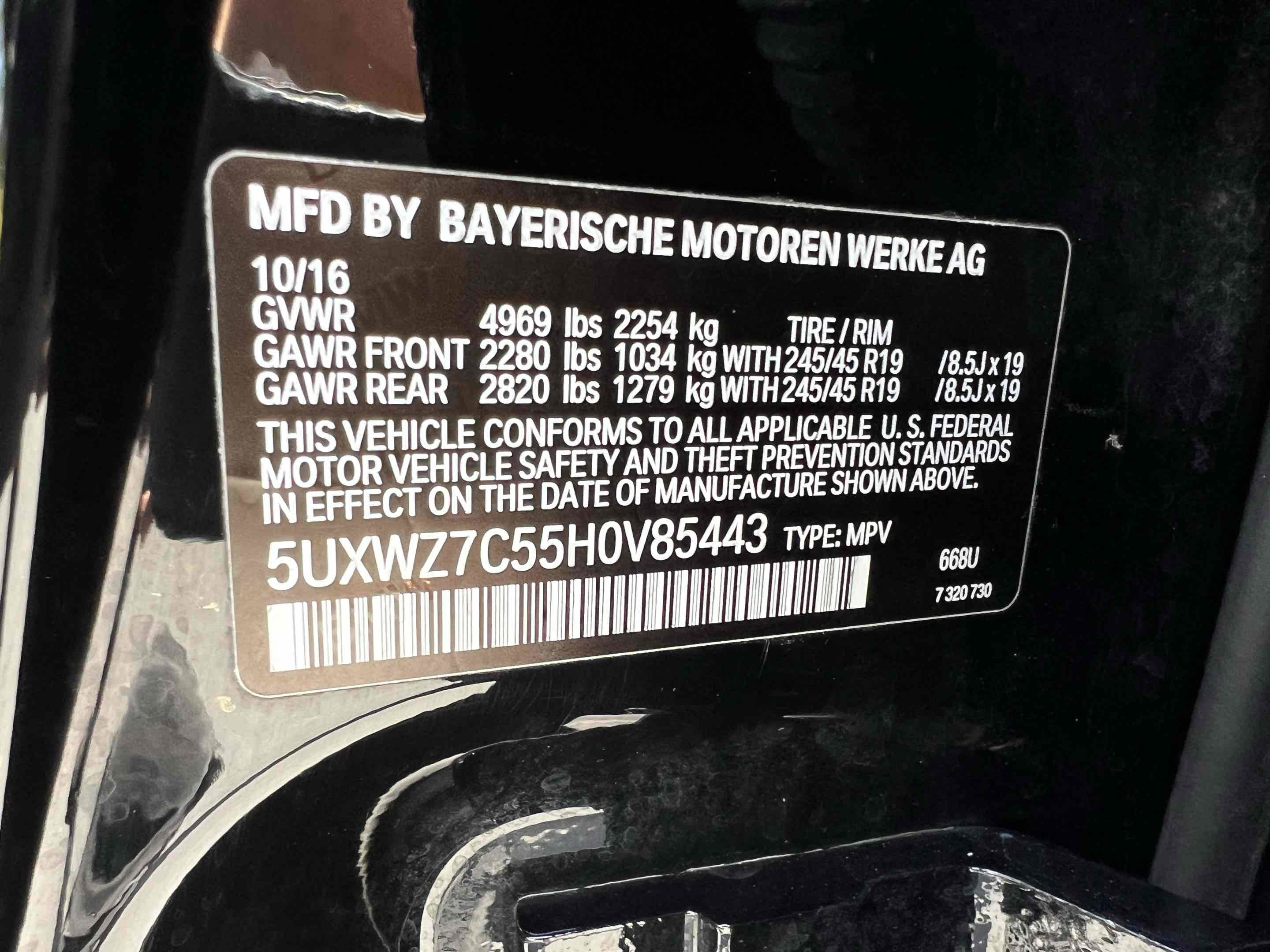 Used 2017 BMW X3 sDrive28i RWD image 19
