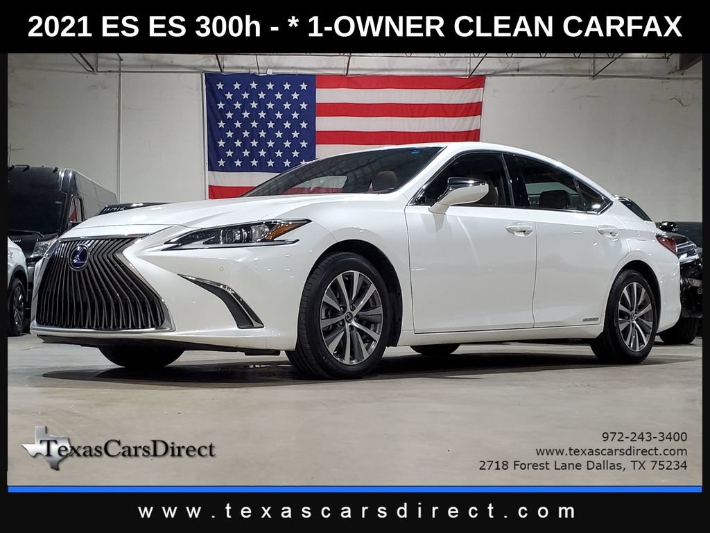 Used 2021 Lexus ES 300h w/ Premium Package FWD image 1