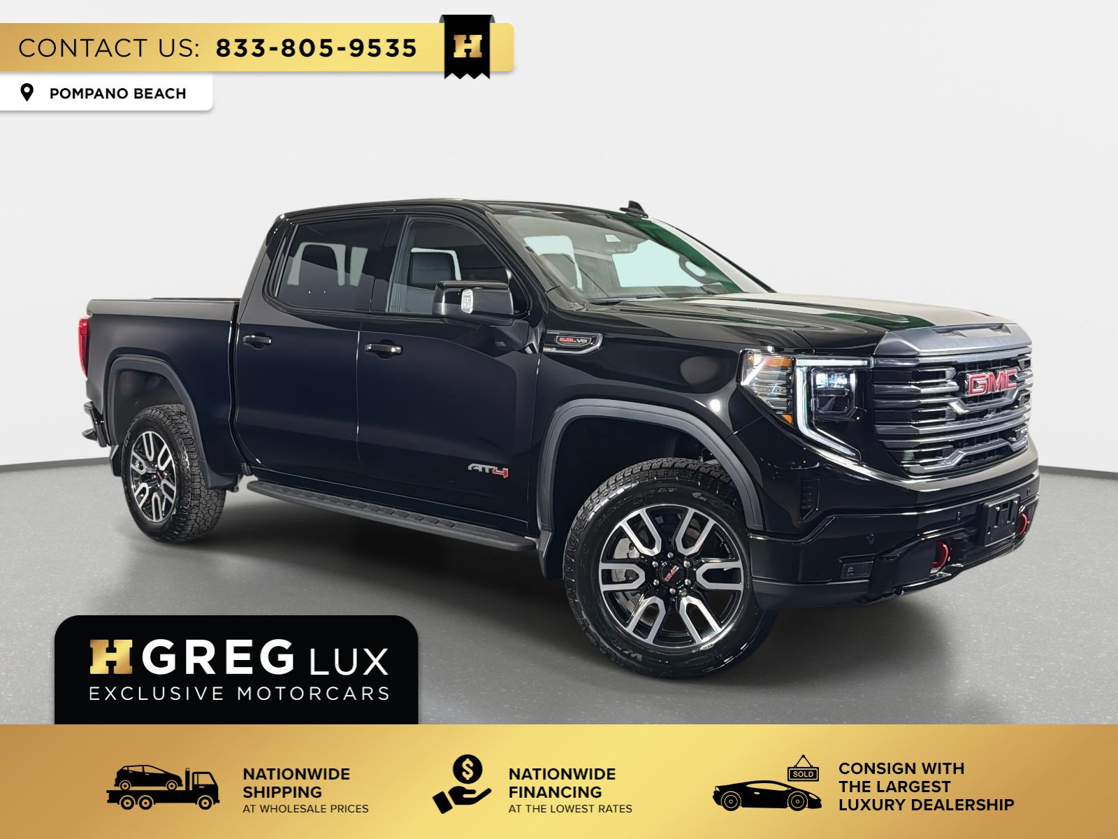 Used 2024 GMC Sierra 1500 AT4 w/ Technology Package AWD/4WD video 1