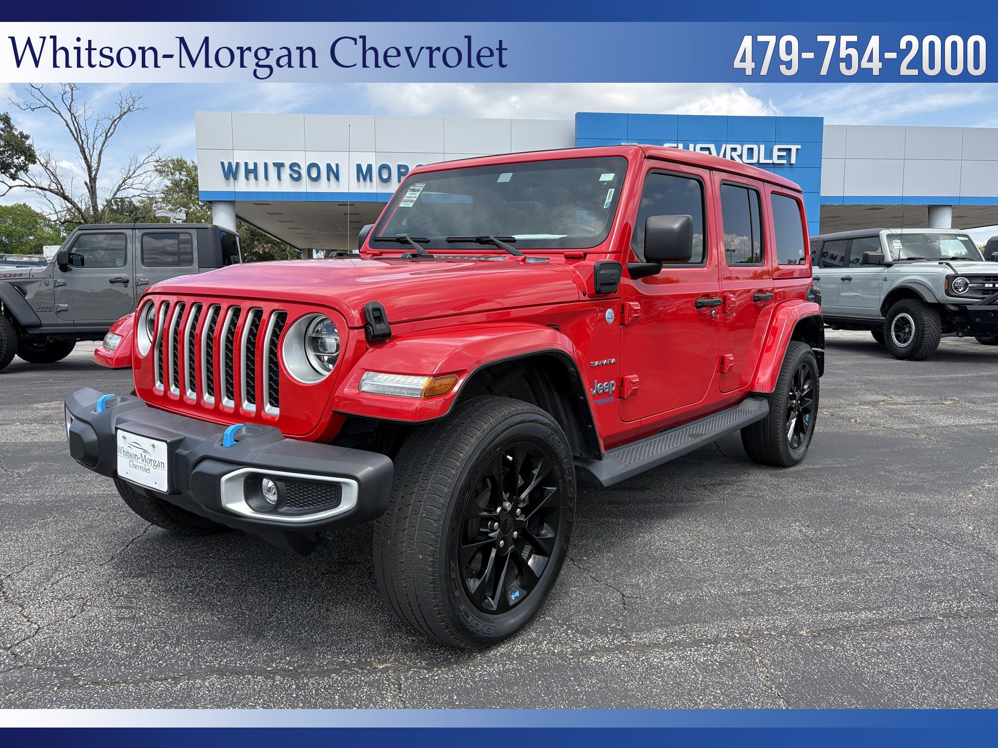 Used 2022 Jeep Wrangler Unlimited Sahara AWD/4WD image 1