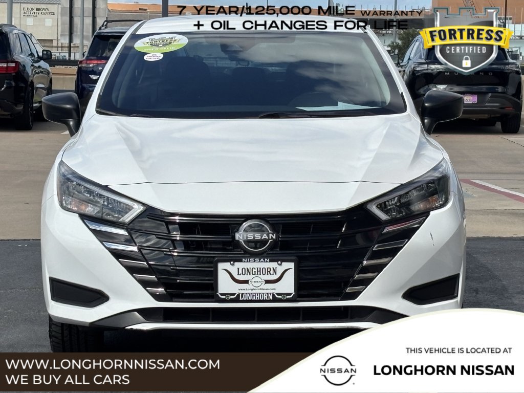 Used 2025 Nissan Versa S w/ Trunk Package FWD image 7