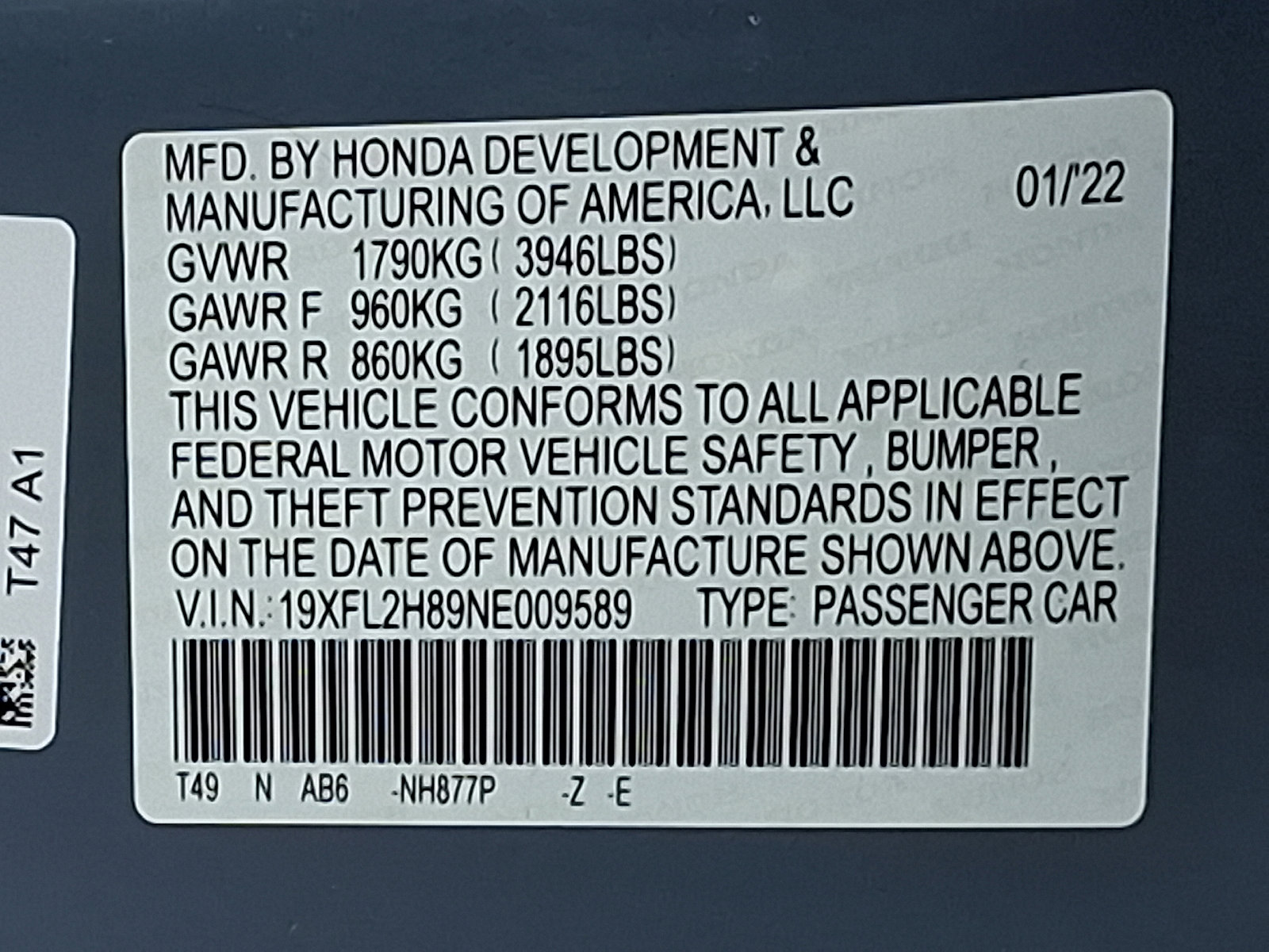 Used 2022 Honda Civic Sport image 27