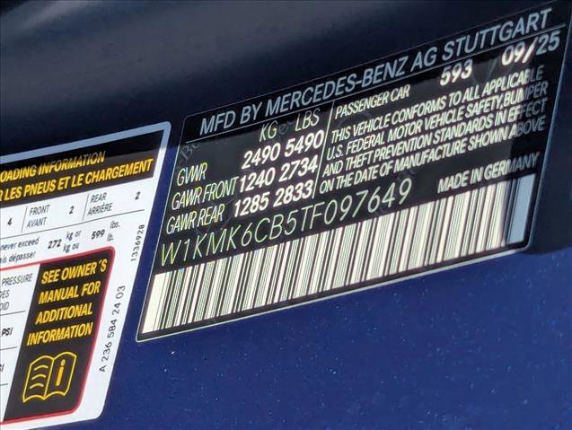 Used 2026 Mercedes-Benz CLE 53 AMG 4MATIC Cabriolet image 23