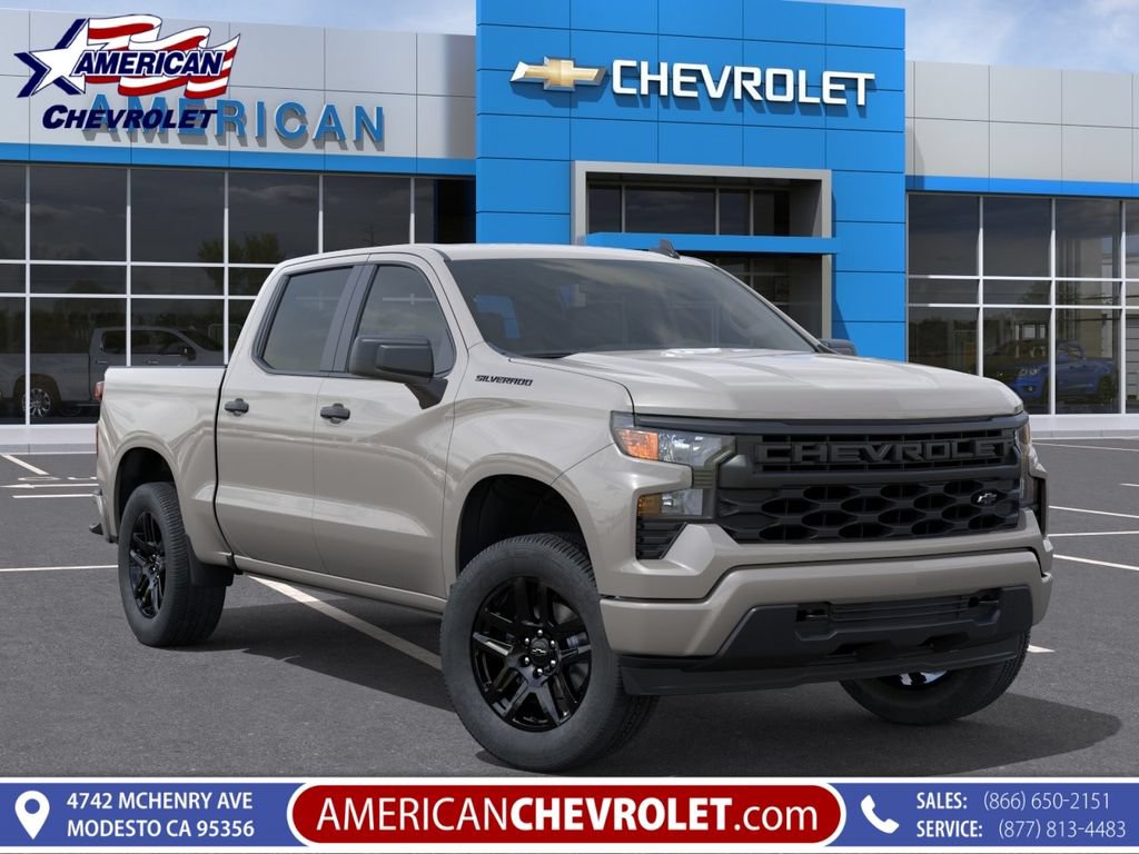 New 2026 Chevrolet Silverado 1500 Custom w/ LPO, Dark Essentials Package