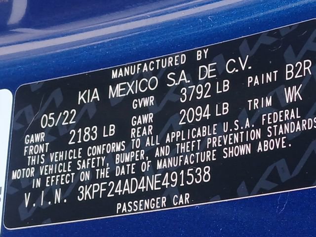 Used 2022 Kia Forte LXS w/ LXS Technology Package image 18