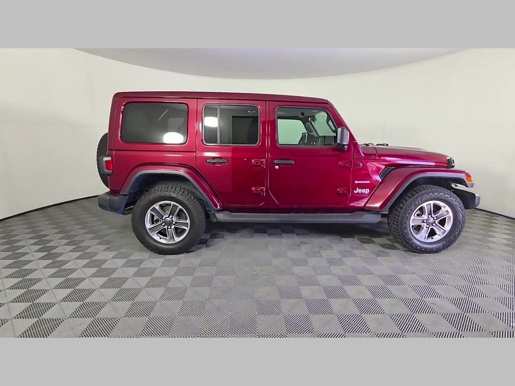 Used 2021 Jeep Wrangler Unlimited Sahara AWD/4WD image 36