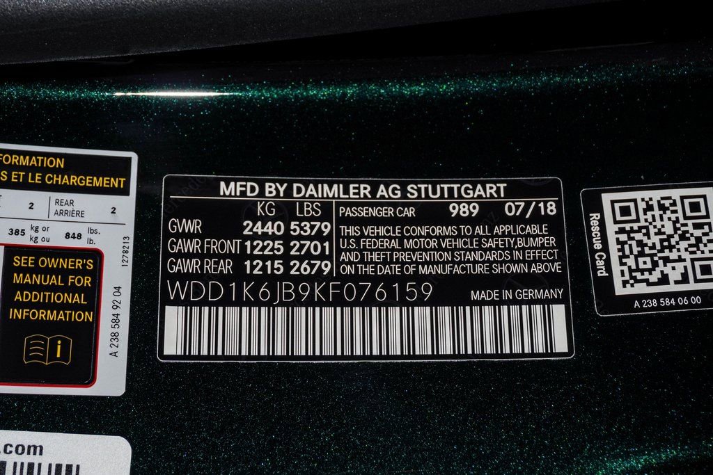 Used 2019 Mercedes-Benz E 450 4MATIC Cabriolet image 34