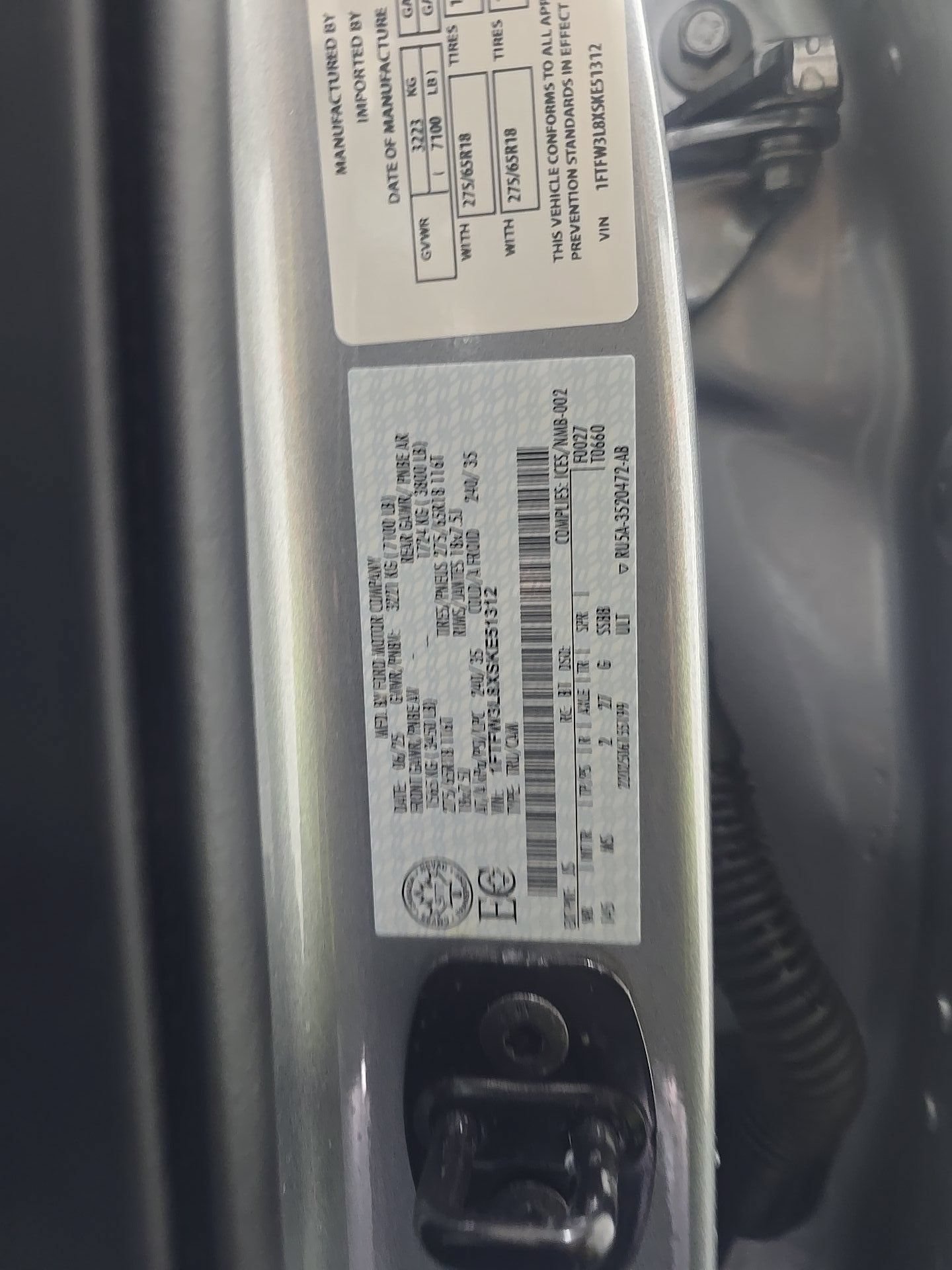 Used 2025 Ford F150 XLT w/ Equipment Group 301A Standard AWD/4WD image 14