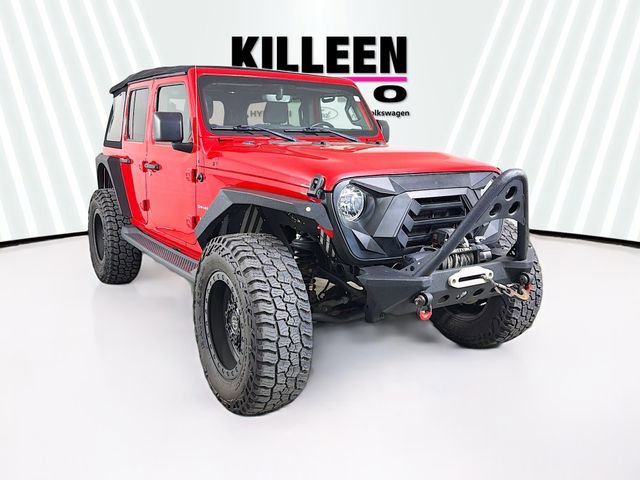 Used 2018 Jeep Wrangler Unlimited Sahara w/ Uconnect 4C Nav & Sound Group image 1