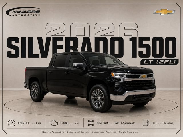 New 2026 Chevrolet Silverado 1500 LT