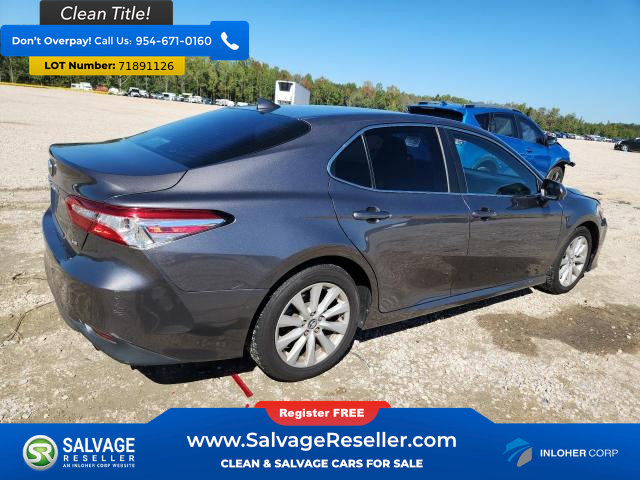 Used 2019 Toyota Camry LE FWD image 4
