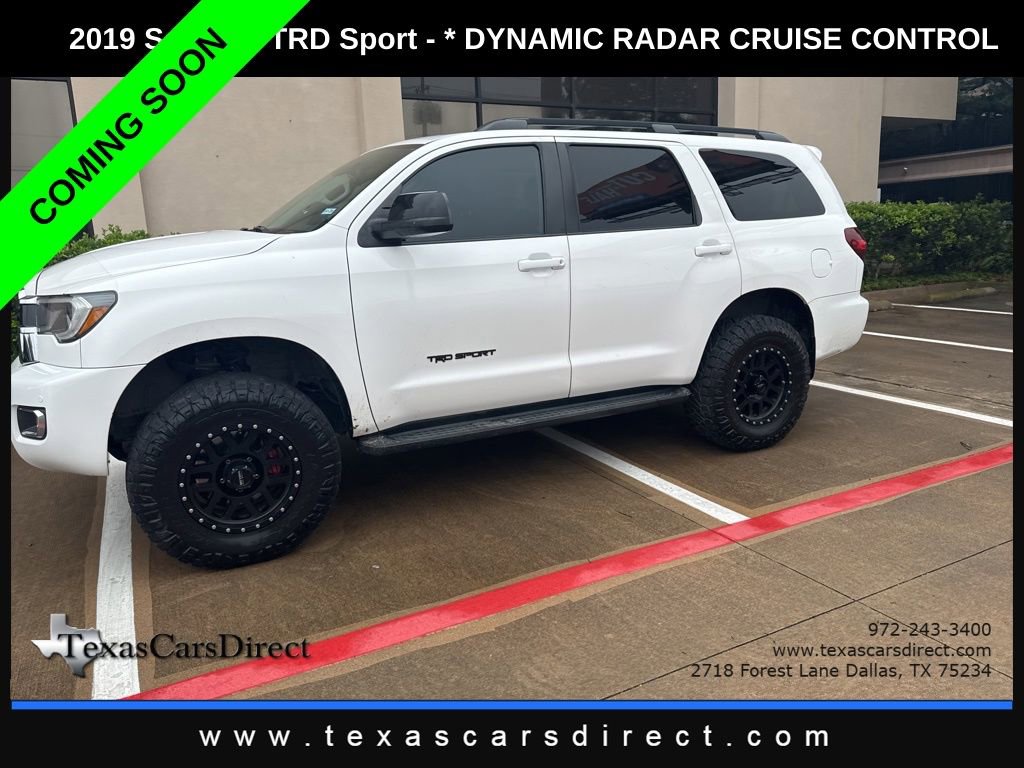 Used 2019 Toyota Sequoia TRD Sport w/ TRD Sport Premium Package AWD/4WD image 3