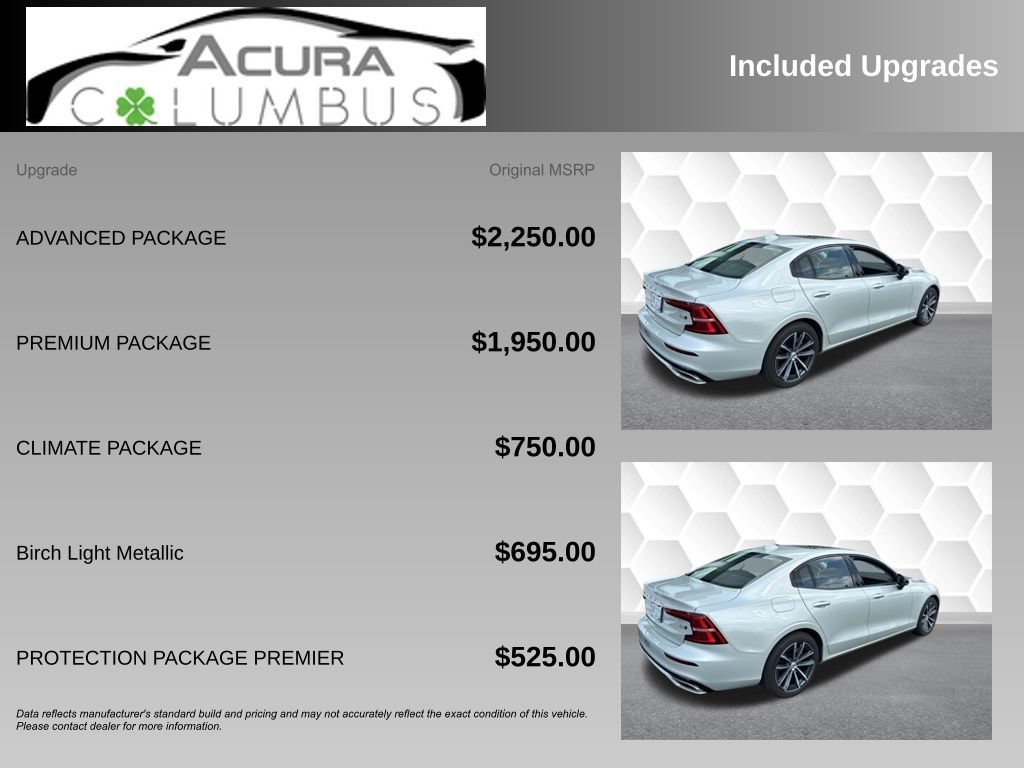 Used 2022 Volvo S60 B5 Momentum w/ Advanced Package AWD/4WD image 2
