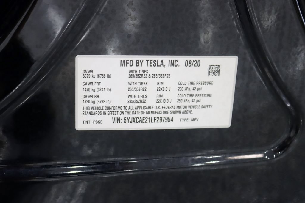 Used 2020 Tesla Model X Long Range AWD/4WD image 39