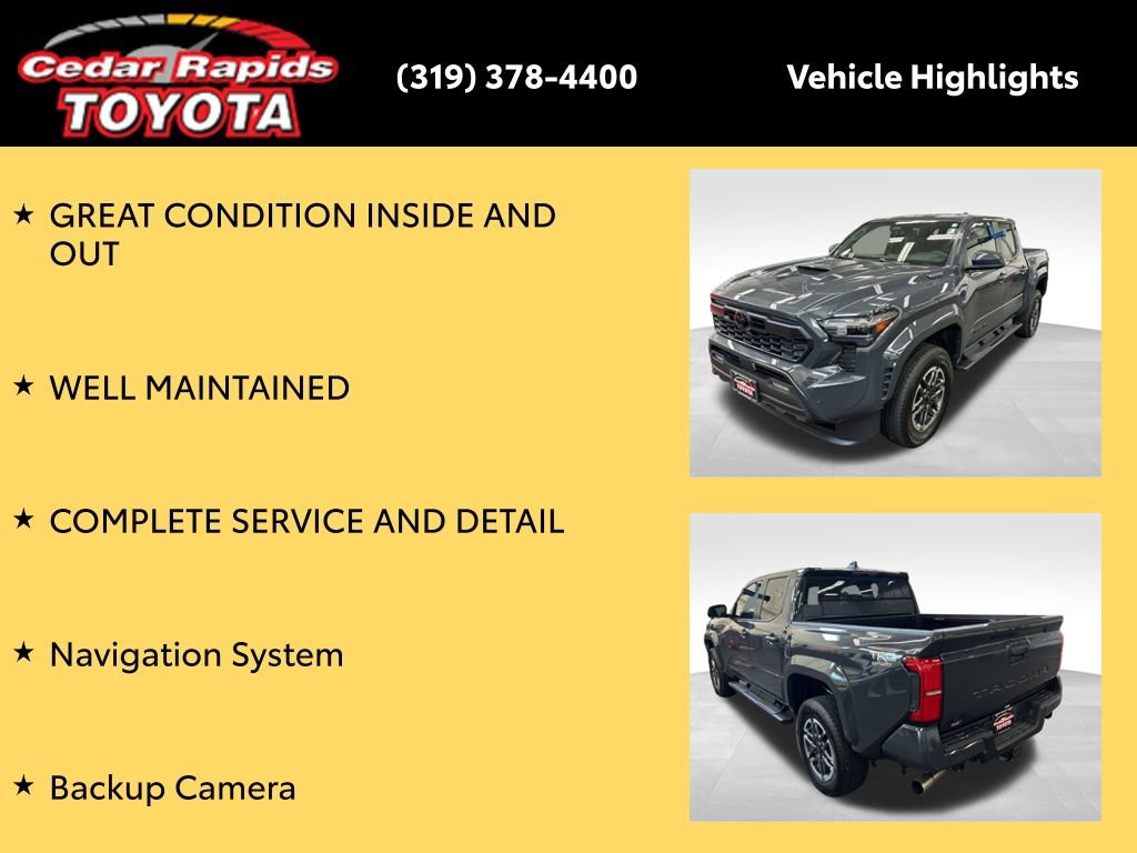 Certified 2026 Toyota Tacoma TRD Sport AWD/4WD image 8