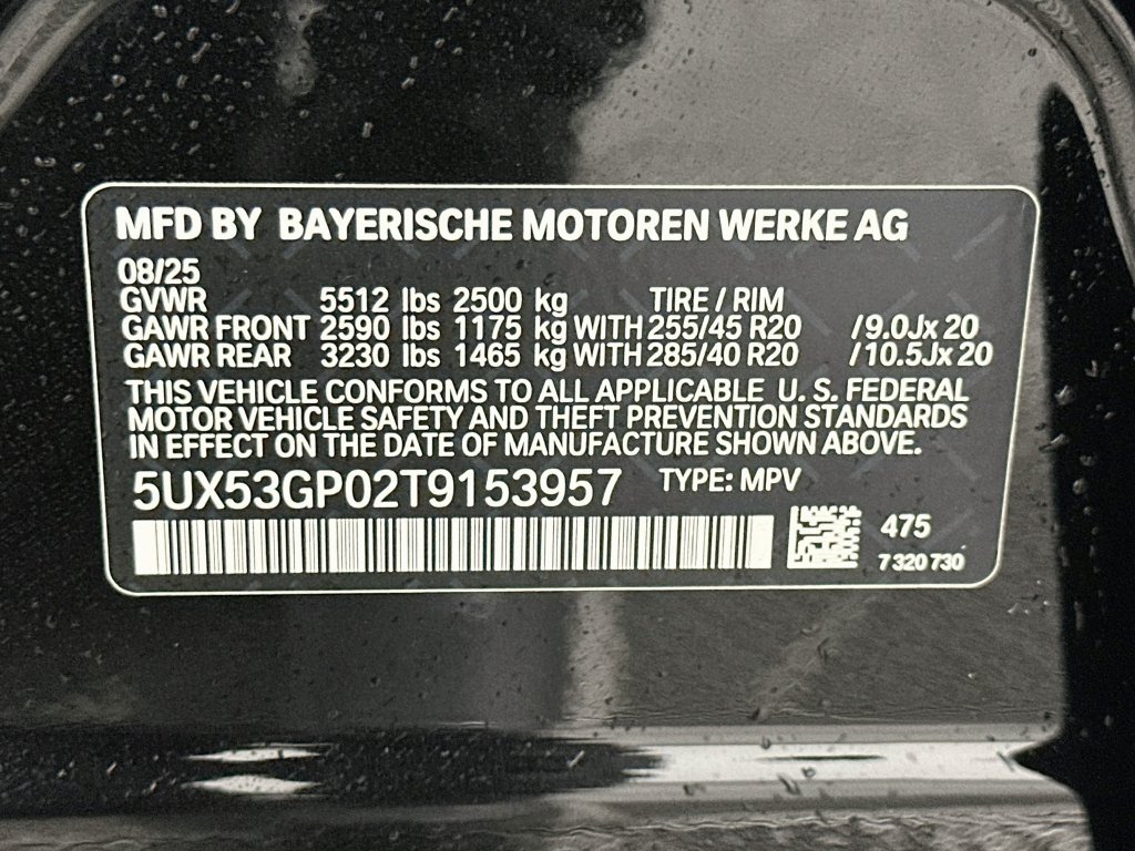Used 2026 BMW X3 xDrive30i w/ M Sport Package AWD/4WD image 31