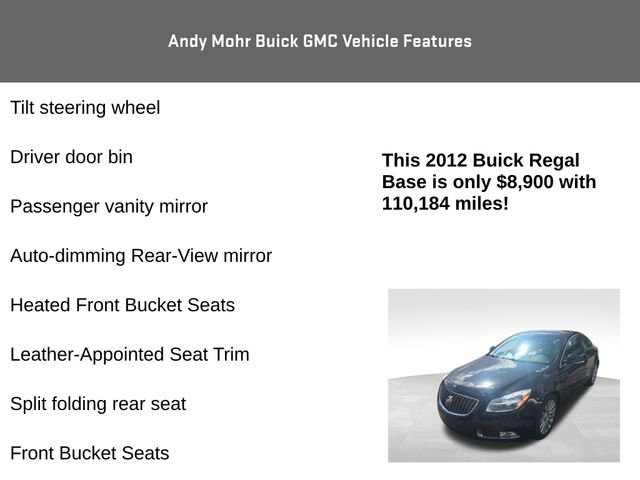 Used 2012 Buick Regal Leather FWD image 11
