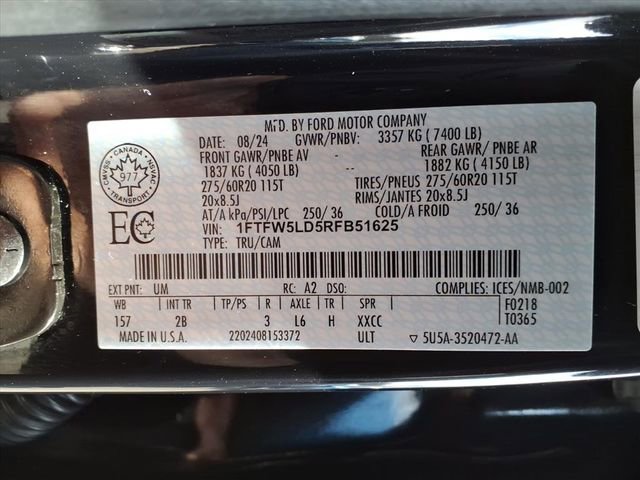 Used 2024 Ford F150 Lariat w/ Bed Utility Package image 20