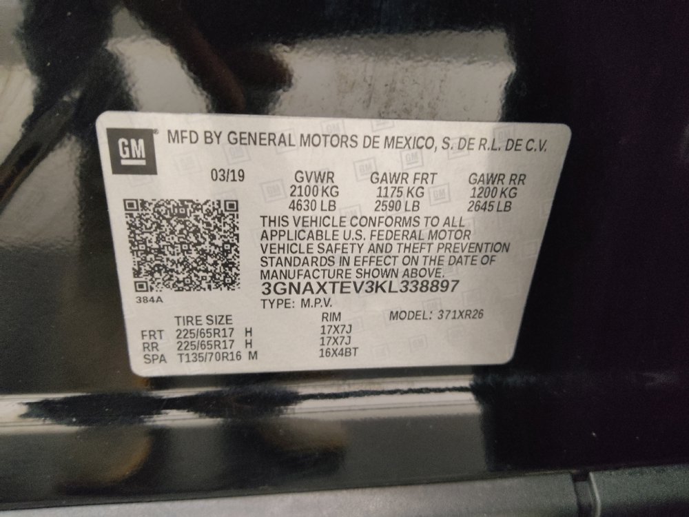 Used 2019 Chevrolet Equinox LT w/ Driver Convenience Package AWD/4WD image 33