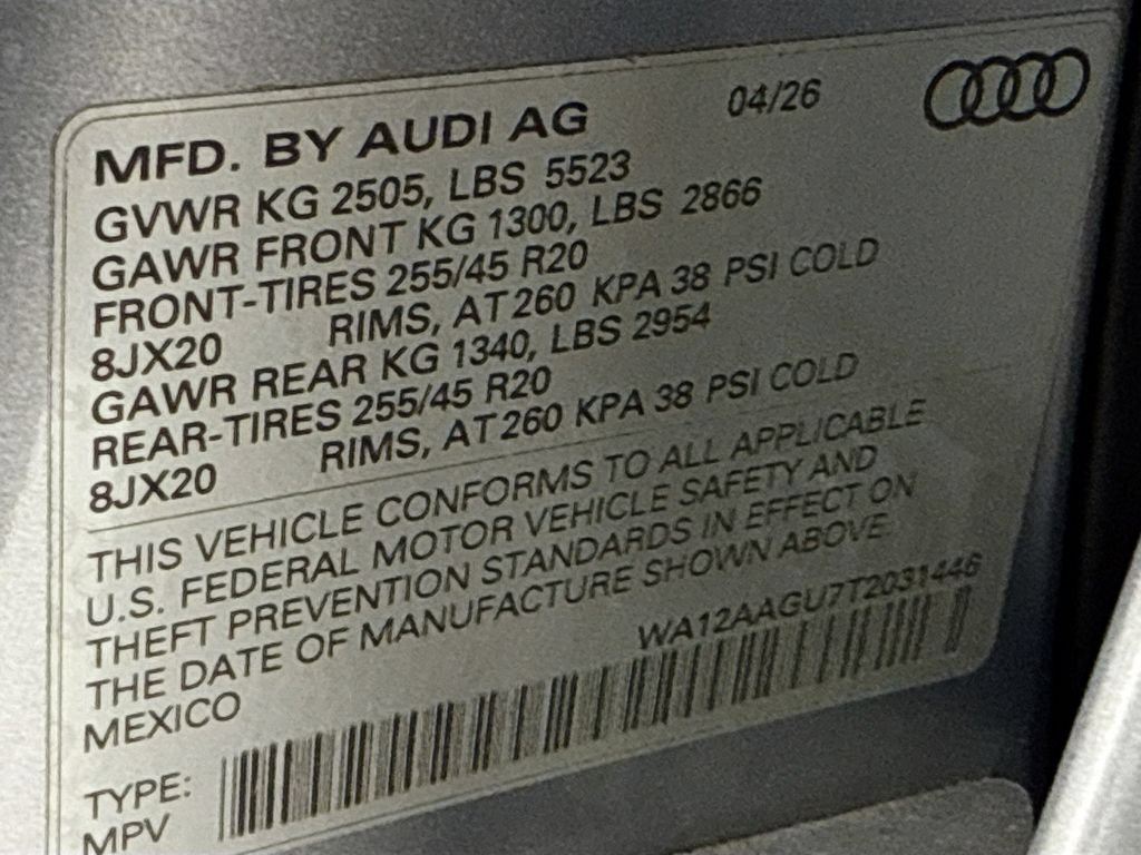 Used 2026 Audi Q5 Premium Plus w/ Premium Plus AWD/4WD image 34