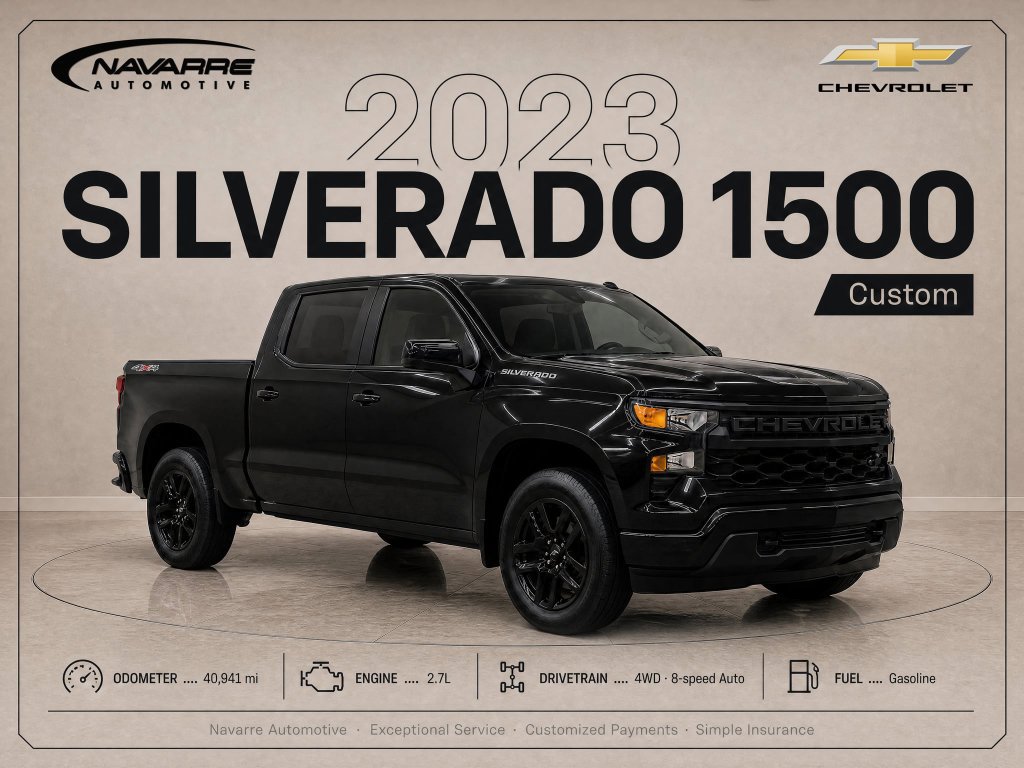 Used 2023 Chevrolet Silverado 1500 Custom