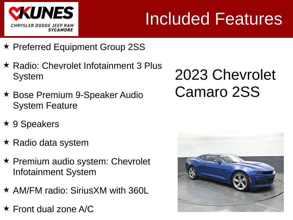 Used 2023 Chevrolet Camaro SS RWD video 3