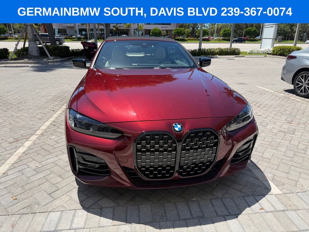 Certified 2024 BMW 430i Convertible w/ M Sport Package RWD image 3