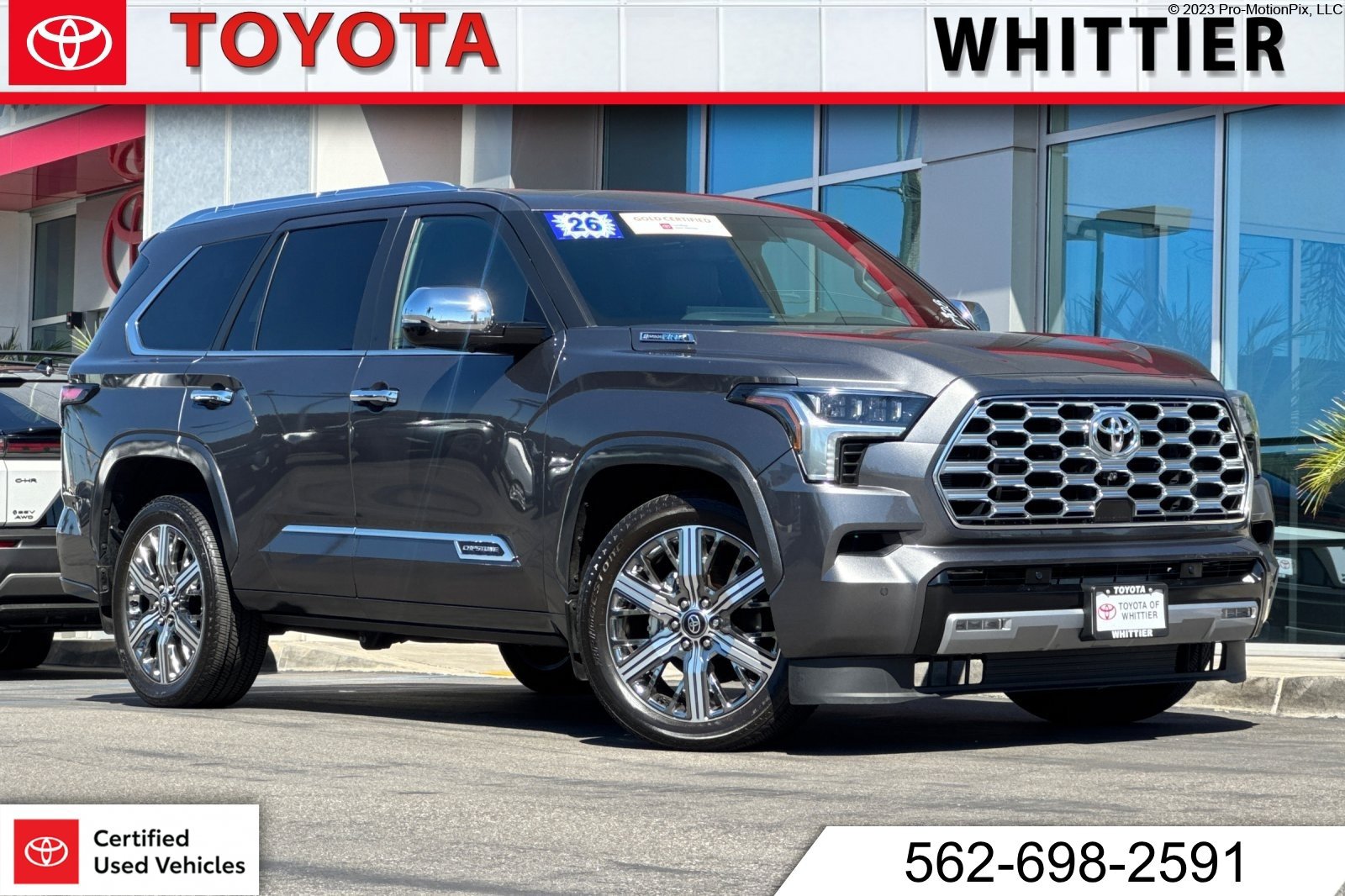 Certified 2026 Toyota Sequoia Capstone AWD/4WD image 1
