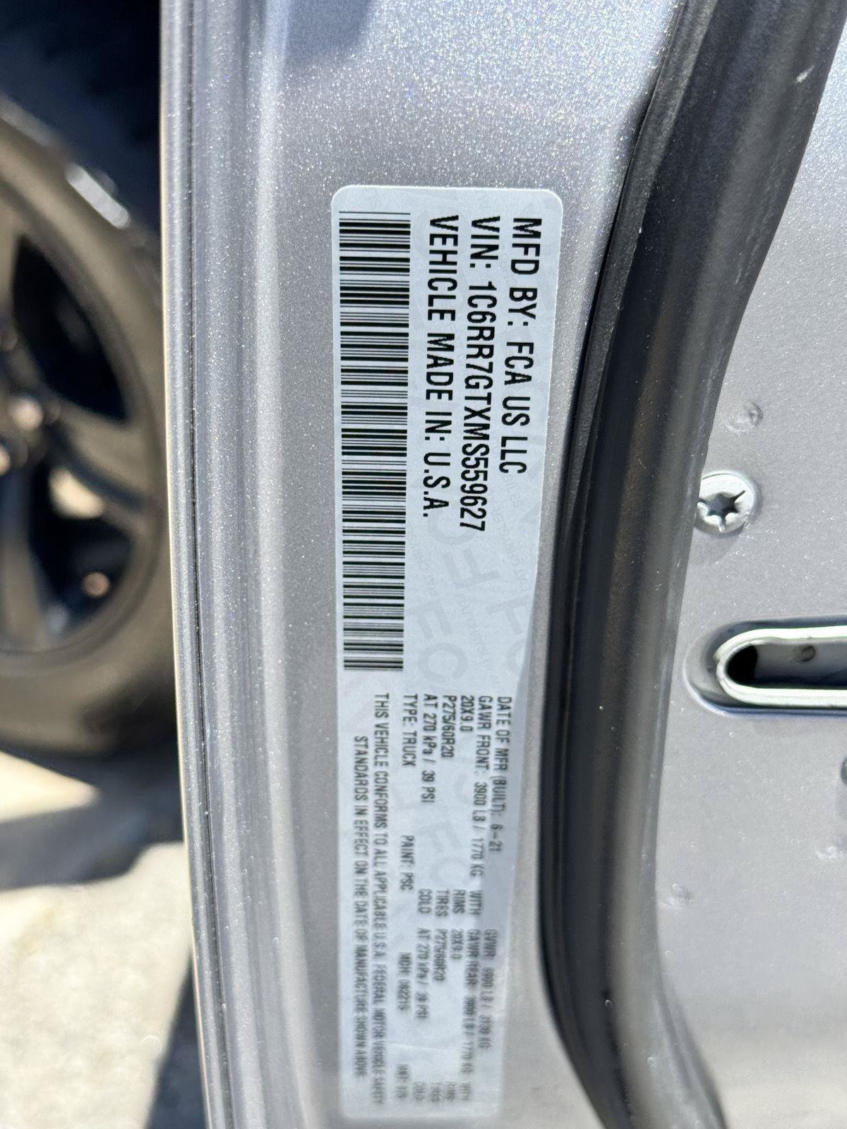 Used 2021 RAM 1500 Warlock w/ Electronics Group AWD/4WD image 38