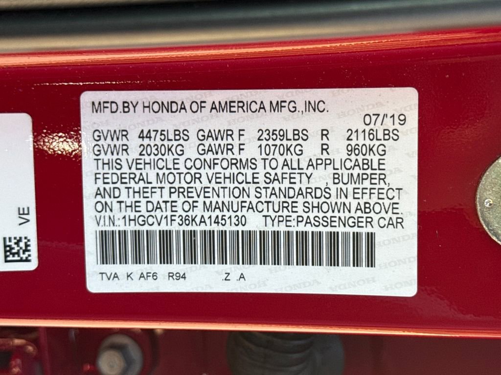 Used 2019 Honda Accord Sport image 30