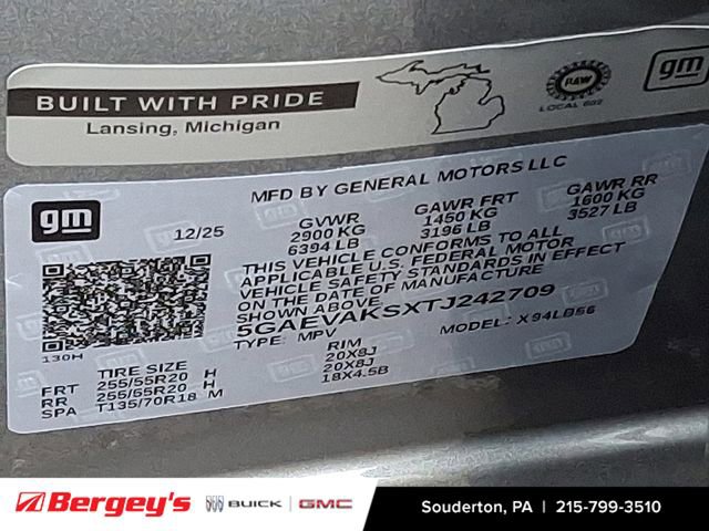 New 2026 Buick Enclave Preferred w/ Power Package AWD/4WD image 25